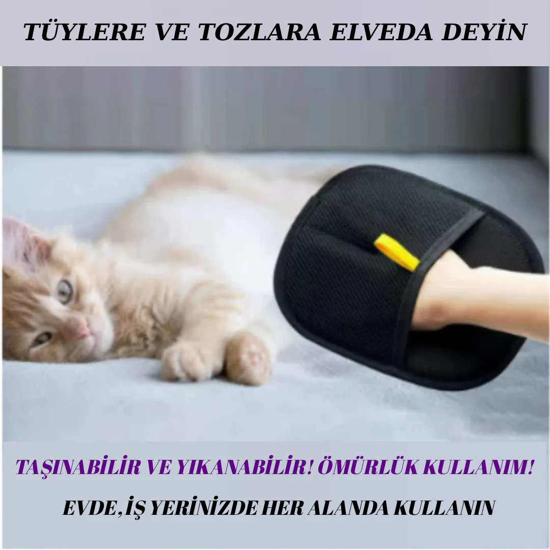 Zepplax® Elektrostatik Tüy Toplama Eldiveni